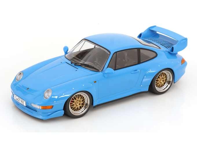 PORSCHE 911 (993) GT2 BBS rims (1996), lightblue