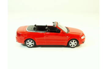 AUDI A4 Cabriolet, red