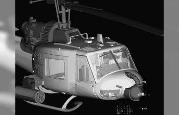 Сборная модель Вертолет UH-1C Huey