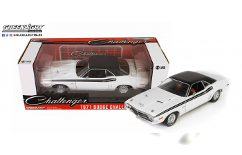 DODGE Challenger R/T 1971 Bright White/Black