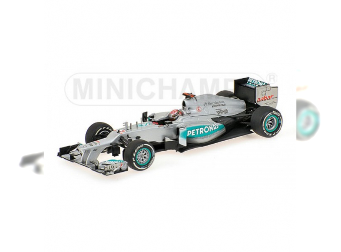 Mercedes-Benz AMG Petronas F1 AM W03 - Belgian GP 2012 M. Schumacher - 300th GP