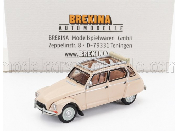 CITROEN Dyane Open Roof (1967), Sand