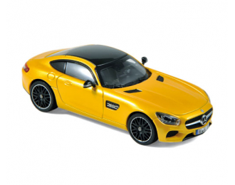 MERCEDES-BENZ AMG GT С190 (2015), yellow