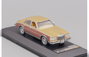 CADILLAC SEVILLE Elegante 1980, gold / brown