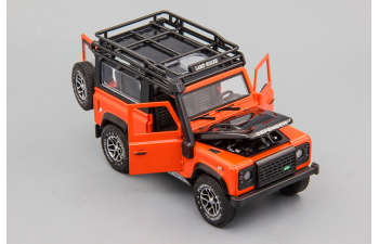 LAND ROVER Defender 90. Adventure Edition, оранжевый/чёрный