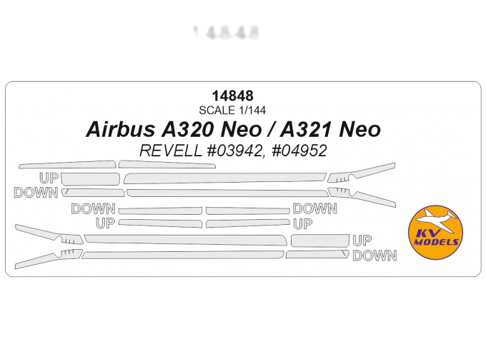 Аirbus A320 Neo, A321 Neo (REVELL #03942, #04952)