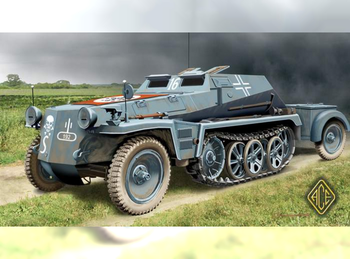 Сборная модель Sd.Kfz.252 транспортёр боеприпасов переднего края