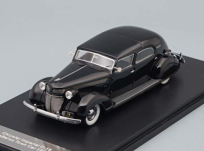 CHRYSLER Imperial C-15 Le Baron Town Car 1937 Black