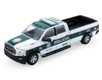 DODGE Ram 1500 SSC Mexico City Police *Hot Pursuit Series 48* (2019), white / green