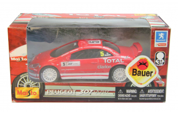 PEUGEOT 307 WRC #5 Gronholm, red