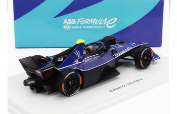 MASERATI Formula-e Tipo Folgore Team Msg Racing N48 9th Diriyah Eprix 2022-2023 Edoardo Mortara, Blue Black