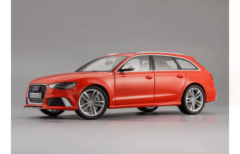 AUDI RS6 Avant, red