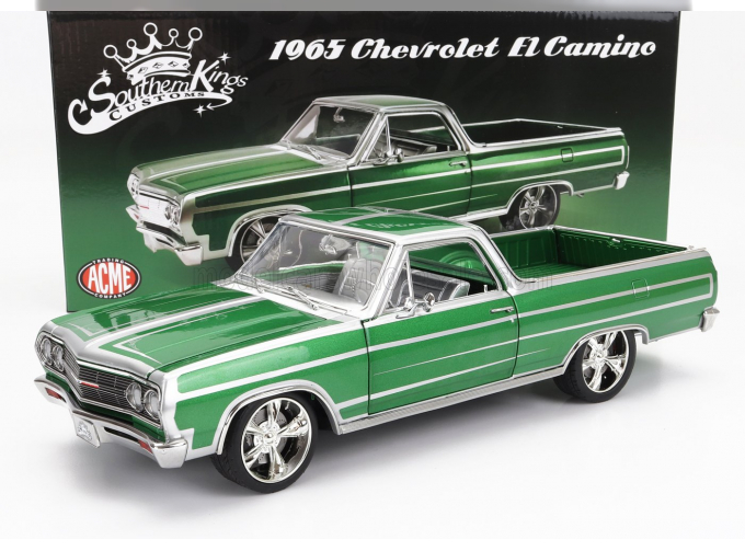 CHEVROLET El Camino Pick-up Custom (1965), Green Met