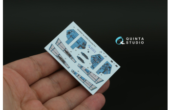 3D Декаль интерьера кабины для Суххой-30СМ (Звезда)