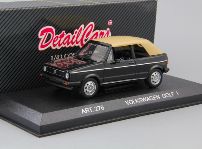 VOLKSWAGEN Golf I (1974), black / beige