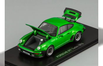 PORSCHE 911 Turbo (1975), green