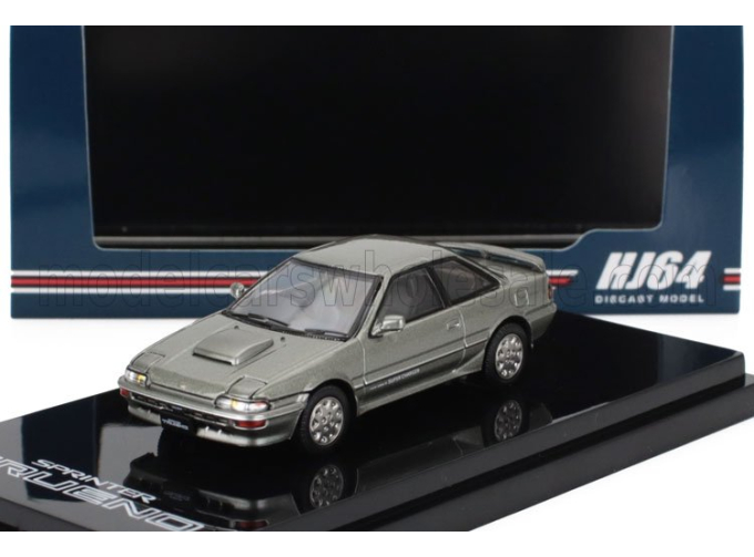 TOYOTA Sprinter Trueno Gt-z (ae92) (1989), Grey Met