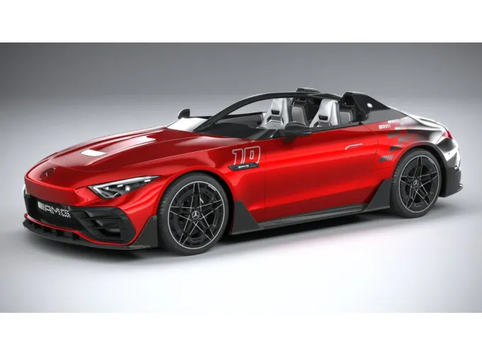 MERCEDES-BENZ AMG PureSpeed (2024), red