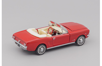FORD Mustang Convertible Open (1964), red
