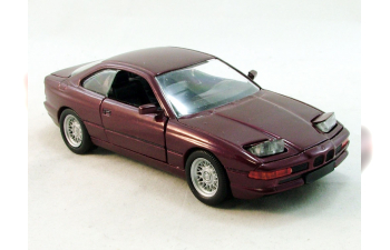 BMW 850i (1995), dark red