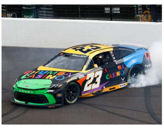 Toyota Camry XSE #23 Bubba Wallace *Chumba Casino*, various 2025