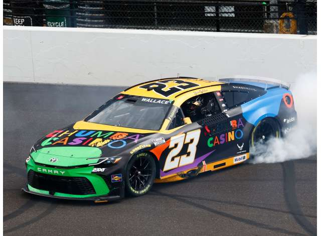 Toyota Camry XSE #23 Bubba Wallace *Chumba Casino*, various 2025