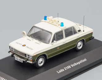 LADA 2106 Volkspolizei (1981), бело-зеленый