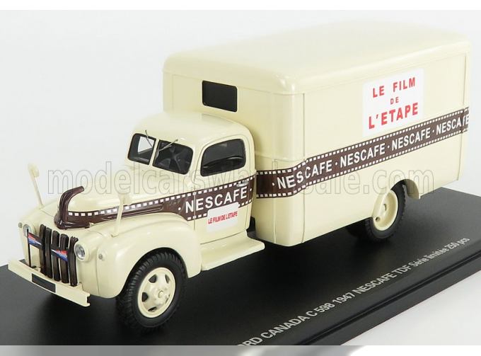 FORD Canada Truck Van Nescafe (1947), Cream Brown