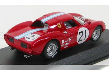 FERRARI 250 Lm N 21 Daytona 1970 Chinetti - Jr Young, Red