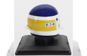 HELMET F1 Casco - Ferrari 312t3 N11 Season (1978) Carlos Reutemann, White Blue