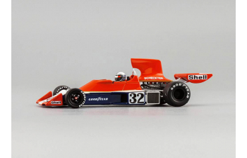 TYRRELL Ford 007 Ian Scheckter (1975), orange / white