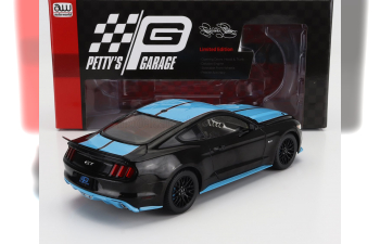 FORD Mustang 5.0 Gt Coupe Custom Petty's Garage (2015), Black Blue