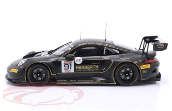 PORSCHE 911 GT3 R (992) #91 24h Spa Herberth Motorsport Bohn / Jefferies / Renauer / Renauer (2025), black