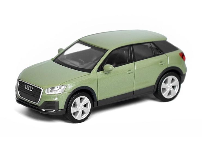 AUDI Q2 (2016), light green