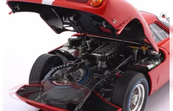 FERRARI 250lm 3.3l V12 Ch.s N6119 Team Scuderia Filipinetti N 27 6th Le Mans (1965) Dieter Spoerry - Armand Boller, Red