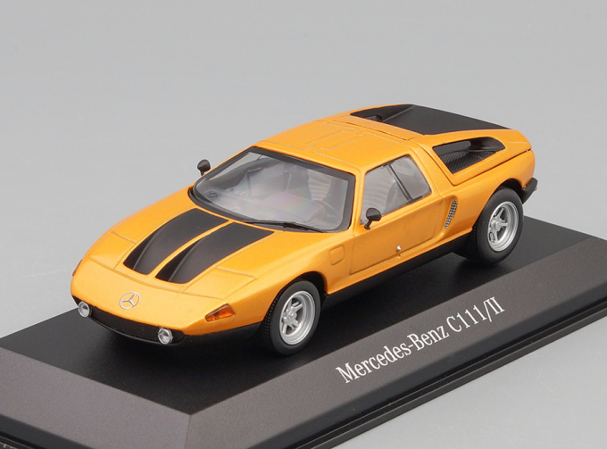 MERCEDES-BENZ C111/II (1970), orange