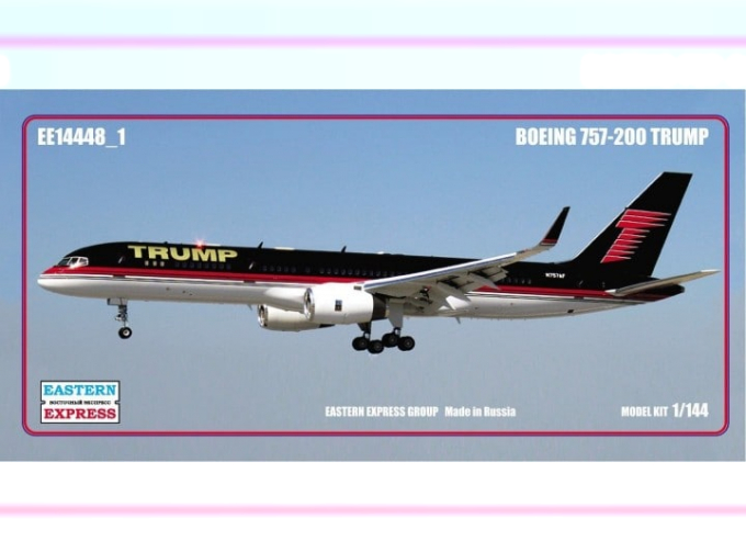 Сборная модель Авиалайнер Boeing 757-200 (TRUMP)