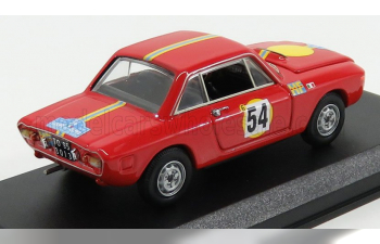 LANCIA Fulvia Coupe 1.3 Hf N 54 3rd Coppa Delle Alpi (1968) Trautmann - Trautmann, Red