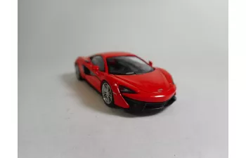 McLAREN 570 S, red