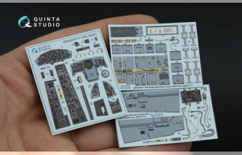 3D Декаль интерьера кабины F-104C (Italeri)