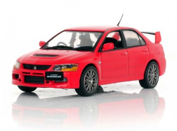 MITSUBISHI Lancer Evo IX, red