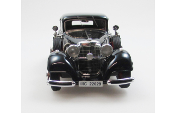 MERCEDES-BENZ 540K W29 4х дверный седан (1936),черный