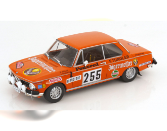 BMW 2002 Jagermeister (night Version) N 255 Rally Montecarlo (1973) Wolfgang Stiller - Axel Wagener, Orange