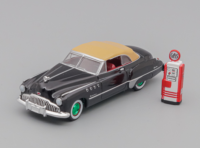 BUICK Roadmaster Convertible (закрытый) с бензоколонкой (1949) (Greenlight!) 