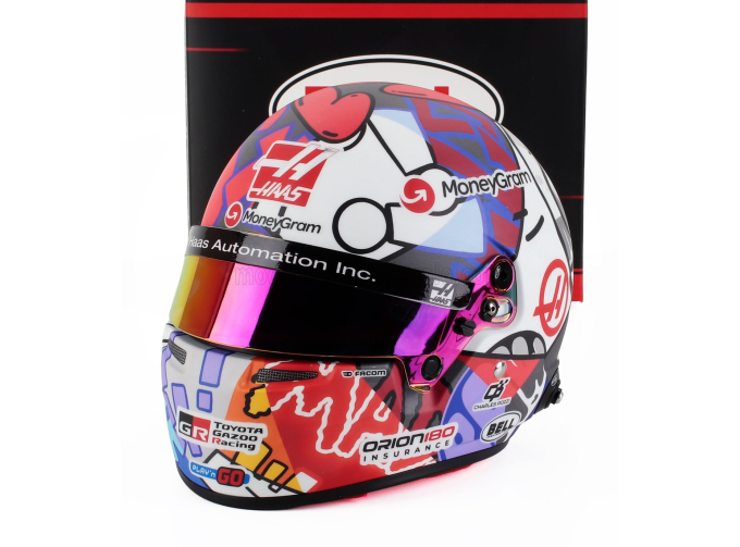 BELL HELMET Casco Helmet F1 Esteban Ocon Team Moneygram Haas №31 Miami Gp (2025)