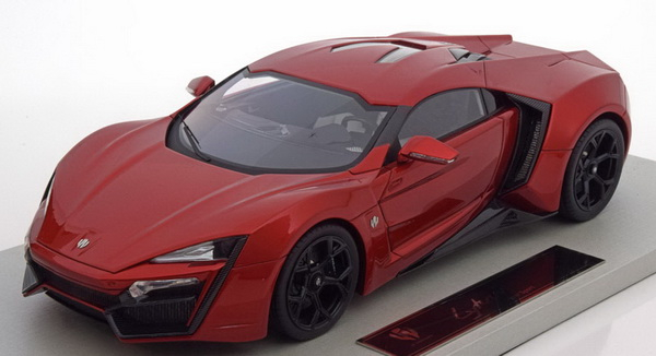LYKAN HyperSport (2014), red metallic