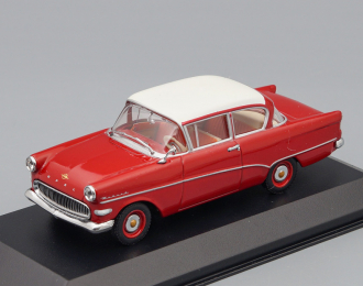 (Уценка!) OPEL Rekord P1 Limousine 2-door (1958-60), red / white