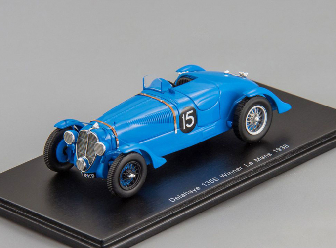 Delahaye 135 CS #15 Winner Le Mans 1938 E. Chaboud - J. Trémoulet