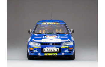 SUBARU Impreza Wrc 555 №1 Winner Rally Memorial Bettega (1993) Colin Mcrae, Blue Yellow Gold