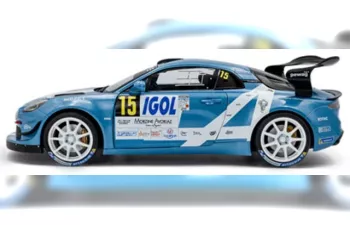 RENAULT Alpiune A110 Rgt №15 Rally Mont Blanc (2024) Raphael Astier - Denis Giraudet, Blue White